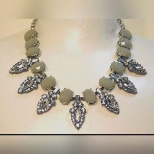 Lia Sophia ASTORIA Statement Bib Style Necklace, 17-20", NWT